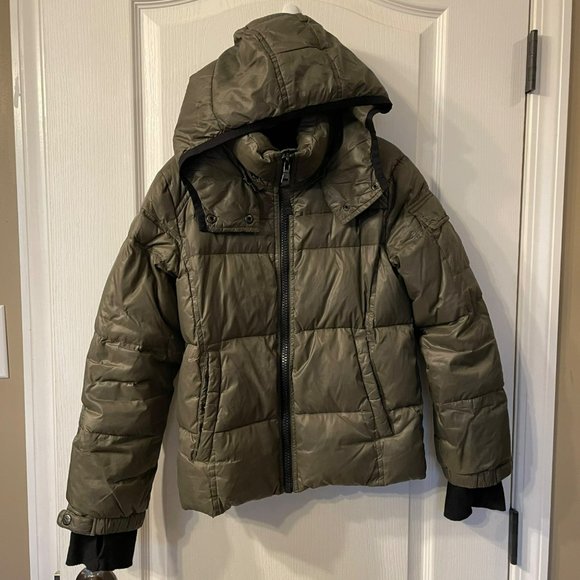 s13 Other - S13 | New York Mogul Down Puffer Jacket Winter Coat Boys Olive Green Sz 12 Zip